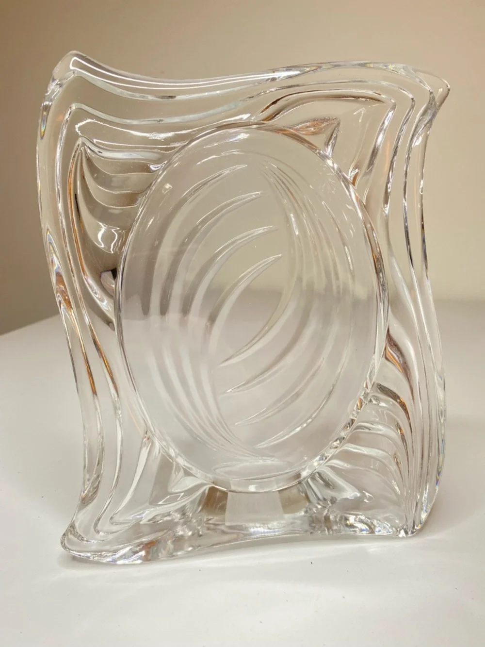 Mikasa Emotion WX242 / 575 Crystal Picture Frame 4 1/2